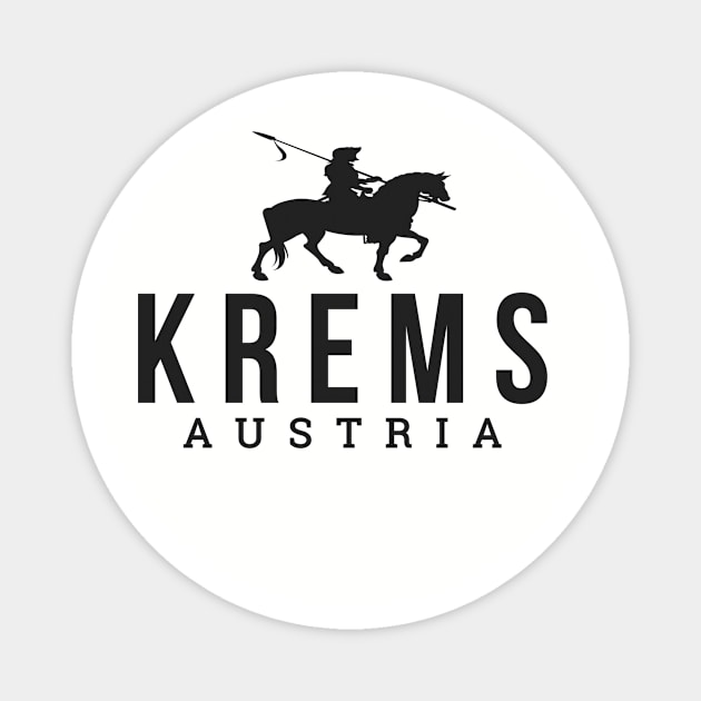 Krems Austria Magnet by urban-wild-prints